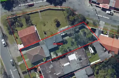 Terreno à venda no tarumã próximo a caixa d´àgua da sanepar no alto da xv localização excelente, colado ao jardim social, terreno plano.