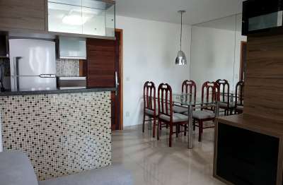 Apartamento mobiliado - 14º andar - ed. hanna safieh - tirol - natal/rn