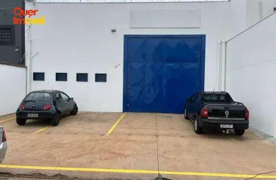 Galpão comercial para locação em ribeirão preto-sp, bairro residencial e comercial palmares - 2 salas, 1 banheiro, 396m².