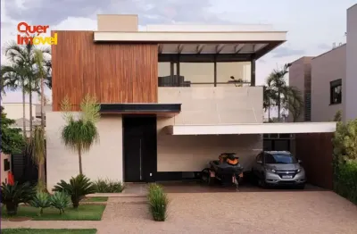 Espetacular casa em condomínio à venda em ribeirão preto-sp  jardim olhos d água i  4 quartos, 4 suítes, 2 salas, 5 banheiros, 4 vagas, 390m².