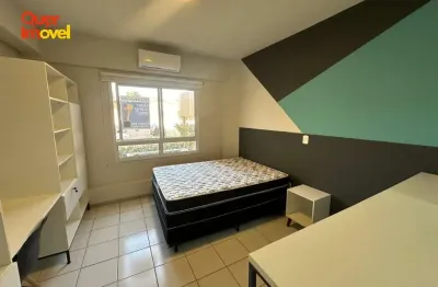 Apartamento para locação em ribeirão preto-sp, bairro iguatemi: 1 quarto, 1 banheiro, 1 vaga de garagem, 22,50m². venha conferir!
