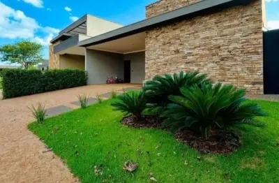 Casa em condomínio de luxo na zona sul de ribeirão preto-sp  3 quartos, 3 suítes, 2 salas  loteamento terras de florença  187m²  4 vagas de garagem