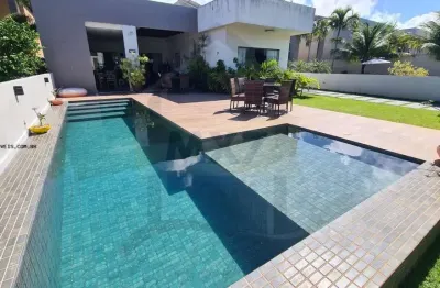 Casa em condomínio para venda em camaçari, guarajuba, 5 dormitórios, 5 suítes, 7 banheiros, 5 vagas