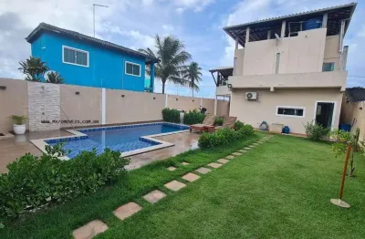 Casa para venda em camaçari, monte gordo (monte gordo), 3 dormitórios, 2 suítes, 4 banheiros, 4 vagas