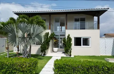 Casa em condomínio para venda em camaçari, barra do jacuípe, 4 dormitórios, 4 suítes, 6 banheiros, 4 vagas