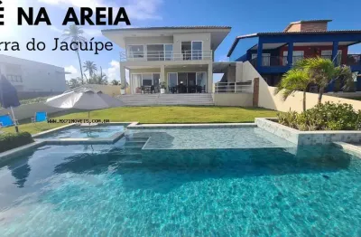 Casa em condomínio para venda em camaçari, barra do jacuípe, 4 dormitórios, 4 suítes, 6 banheiros, 10 vagas
