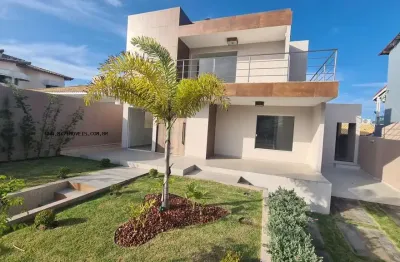 Casa em condomínio para venda em lauro de freitas, buraquinho, 4 dormitórios, 4 suítes, 5 banheiros, 3 vagas