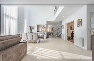 Casa em condomínio fechado com 5 quartos à venda na rua josé benedito cottolengo, campo comprido, curitiba, 565 m2 por r$ 4.850.000