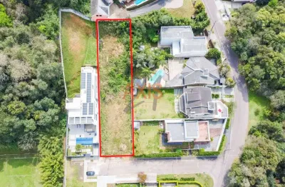 Terreno à venda na emma pschera lass, cascatinha, curitiba por r$ 1.150.000