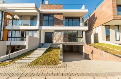 Casa em condomínio fechado com 4 quartos à venda na rua luiz tramontin, campo comprido, curitiba, 354 m2 por r$ 2.500.000