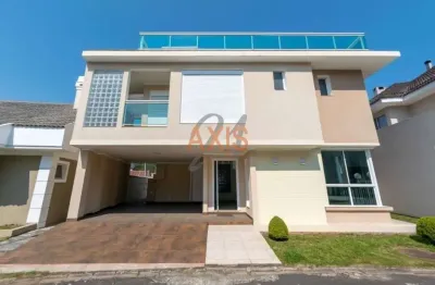 Casa em condomínio fechado com 4 quartos à venda na rua antônio turíbio teixeira braga, santa felicidade, curitiba, 354 m2 por r$ 2.000.000