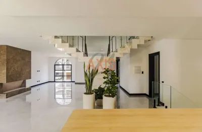 Casa em condomínio fechado com 4 quartos à venda na rua doutor lubumir viergbiski, campo comprido, curitiba, 357 m2 por r$ 2.680.000