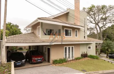 Casa em condomínio fechado com 4 quartos à venda na rua lauro mallin, cascatinha, curitiba, 393 m2 por r$ 2.580.000