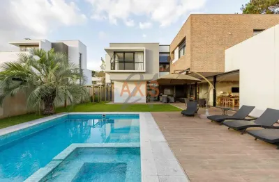 Casa em condomínio fechado com 5 quartos à venda na rua justo manfron, santa felicidade, curitiba, 663 m2 por r$ 10.000.000