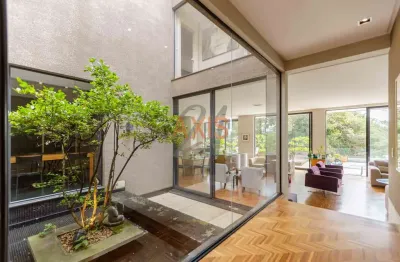 Casa em condomínio fechado com 5 quartos à venda na rua major francisco hardy, campo comprido, curitiba, 605 m2 por r$ 5.990.000