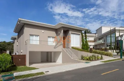 Casa em condomínio fechado com 5 quartos à venda na rua ari josé valle, santa felicidade, curitiba, 513 m2 por r$ 6.190.000