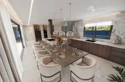 Casa em condomínio fechado com 4 quartos à venda na rua paulo szteinke, lamenha pequena, almirante tamandaré, 548 m2 por r$ 4.490.000