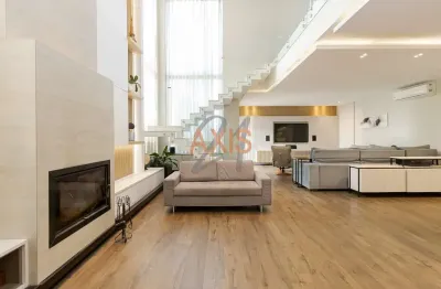 Casa em condomínio fechado com 4 quartos à venda na rua pedro skora, bacacheri, curitiba, 460 m2 por r$ 4.429.000