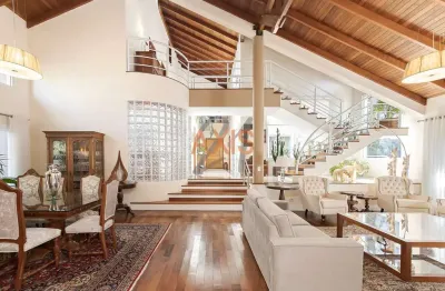 Casa em condomínio fechado com 4 quartos à venda na rua major francisco hardy, campo comprido, curitiba, 350 m2 por r$ 3.700.000