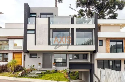 Casa em condomínio fechado com 3 quartos à venda na rua luiz kula, santo inácio, curitiba, 294 m2 por r$ 3.330.000