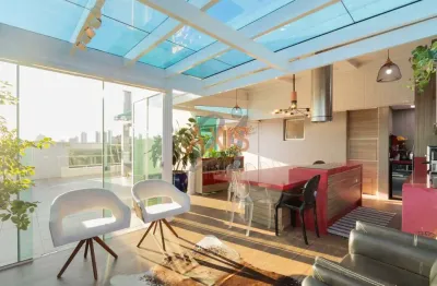 Cobertura com 3 quartos à venda na rua paulo gorski, ecoville, curitiba, 307 m2 por r$ 2.989.000