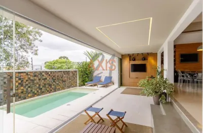 Casa em condomínio fechado com 3 quartos à venda na rua rezala simão, santa quitéria, curitiba, 352 m2 por r$ 2.980.000