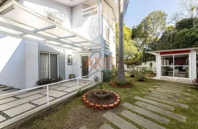 Casa em condomínio fechado com 5 quartos à venda na rua domingos gulin, santa felicidade, curitiba, 380 m2 por r$ 2.950.000