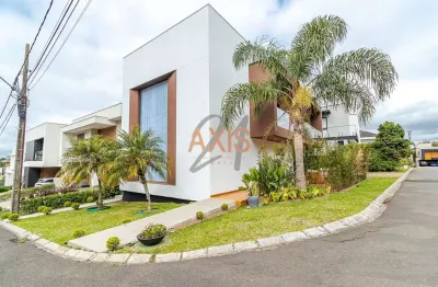 Casa em condomínio fechado com 3 quartos à venda na avenida doutor eugênio bertolli, santa felicidade, curitiba, 299 m2 por r$ 2.690.000