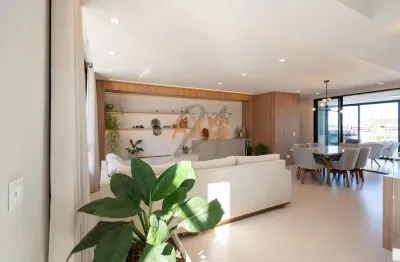 Casa em condomínio fechado com 4 quartos à venda na rua ângelo breseghello, bairro alto, curitiba, 283 m2 por r$ 2.495.000