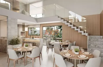 Casa em condomínio fechado com 3 quartos à venda na rua amadeu assad yassim, bacacheri, curitiba, 211 m2 por r$ 1.697.587