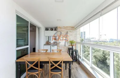 Apartamento com 3 quartos à venda na rua professor pedro viriato parigot de souza, ecoville, curitiba, 129 m2 por r$ 1.680.000