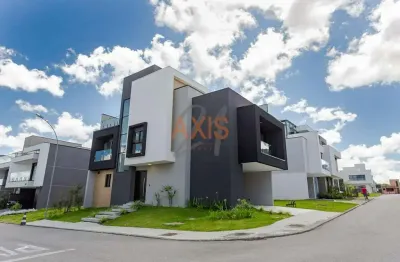 Casa em condomínio fechado com 3 quartos à venda na rua fernando de noronha, boa vista, curitiba, 194 m2 por r$ 1.399.000