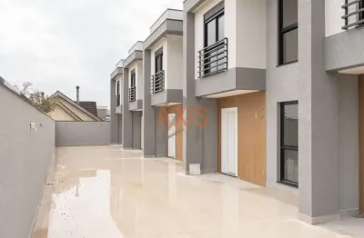 Casa em condomínio fechado com 3 quartos à venda na rua miguel tschannerl, vista alegre, curitiba, 183 m2 por r$ 1.376.250