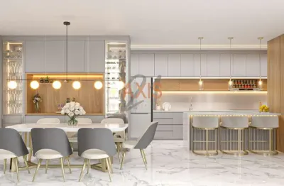 Casa em condomínio fechado com 3 quartos à venda na rua francisco dos santos lima, santo inácio, curitiba, 170 m2 por r$ 1.350.000