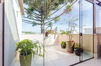 Cobertura com 3 quartos à venda na rua dias da rocha filho, alto da rua xv, curitiba, 130 m2 por r$ 1.300.000