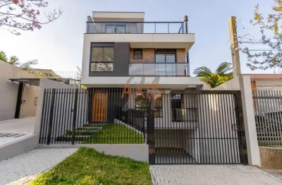 Casa em condomínio fechado com 3 quartos à venda na rua do verbo divino, centro cívico, curitiba, 164 m2 por r$ 1.295.000