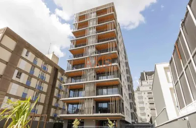 Apartamento com 1 quarto à venda na rua capitão souza franco, bigorrilho, curitiba, 38 m2 por r$ 860.000