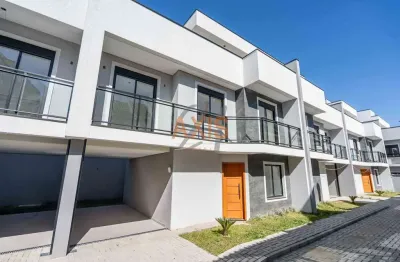 Casa em condomínio fechado com 3 quartos à venda na rua gerônimo muraro, santa felicidade, curitiba, 138 m2 por r$ 799.000