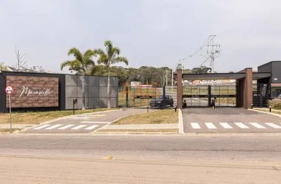 Terreno em condomínio fechado à venda na rua antônio escorsin, santa felicidade, curitiba por r$ 460.000