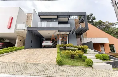 Casa em condomínio fechado com 4 quartos à venda na rua fernando de noronha, santa cândida, curitiba, 270 m2 por r$ 2.490.000