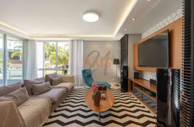 Casa em condomínio fechado com 3 quartos à venda na rua antônio escorsin, santa felicidade, curitiba, 286 m2 por r$ 2.900.000