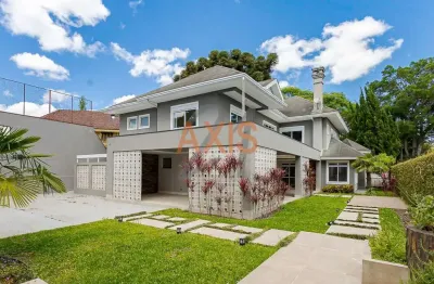 Casa em condomínio fechado com 5 quartos à venda na rua joão batista dallarmi, santo inácio, curitiba, 628 m2 por r$ 5.975.000