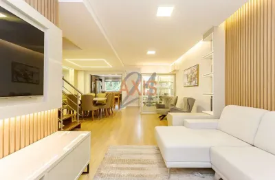 Casa em condomínio fechado com 5 quartos à venda na rua pedro nicco, ecoville, curitiba, 197 m2 por r$ 1.800.000