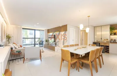 Apartamento com 3 quartos à venda na alameda prudente de moraes, mercês, curitiba, 151 m2 por r$ 2.290.000