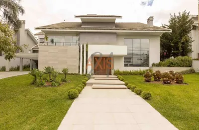 Casa em condomínio fechado com 4 quartos à venda na rua das gaivotas, alphaville graciosa, pinhais, 596 m2 por r$ 6.200.000