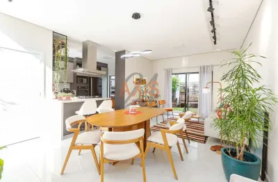 Casa em condomínio fechado com 3 quartos à venda na rua general severiano da fonseca, uberaba, curitiba, 151 m2 por r$ 1.060.000