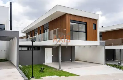 Casa em condomínio fechado com 4 quartos à venda na avenida cândido hartmann, santo inácio, curitiba, 256 m2 por r$ 3.490.000