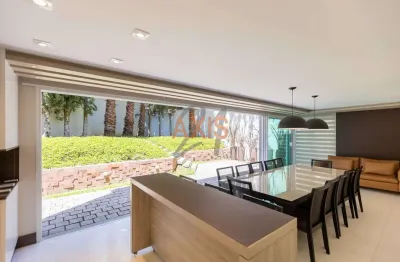 Casa em condomínio fechado com 4 quartos à venda na avenida vereador toaldo túlio, santa felicidade, curitiba, 438 m2 por r$ 3.300.000