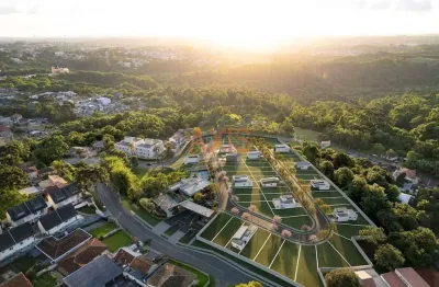 Terreno em condomínio fechado à venda na rua clotário de macedo portugal filho, taboão, curitiba por r$ 510.000