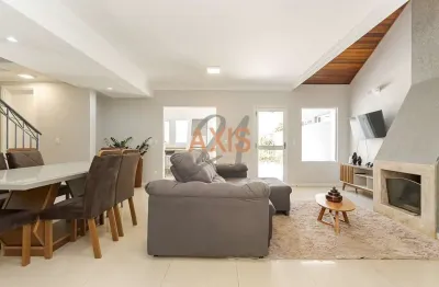 Casa em condomínio fechado com 4 quartos à venda na rua virgínia dalabona, orleans, curitiba, 156 m2 por r$ 1.590.000